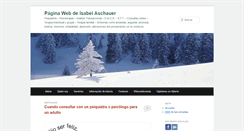 Desktop Screenshot of isabelaschauer.com